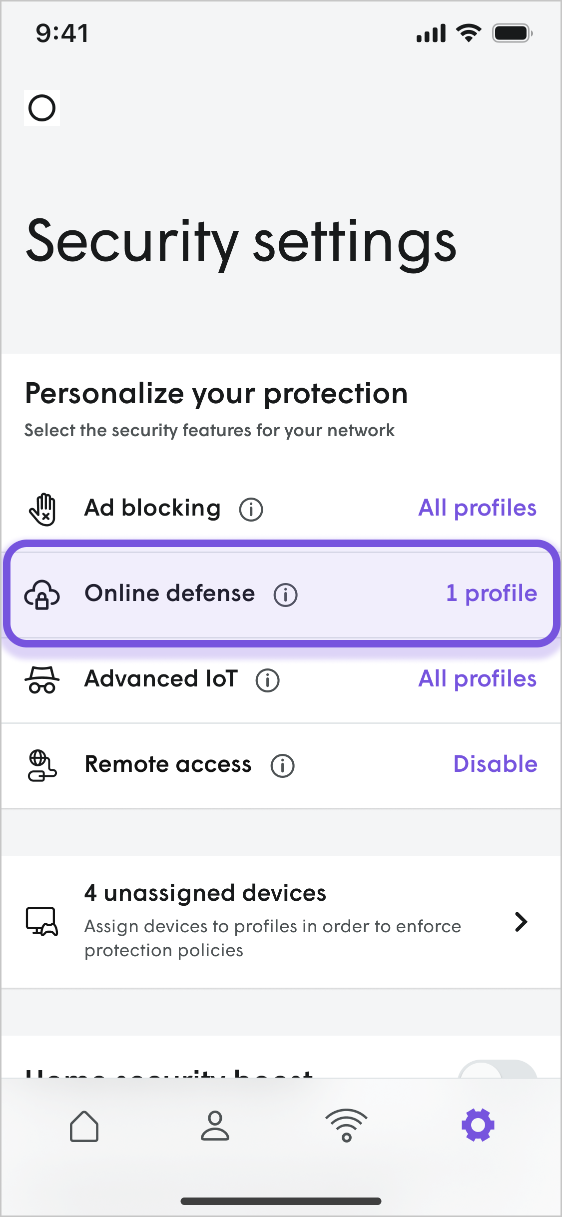 What is Online defense?