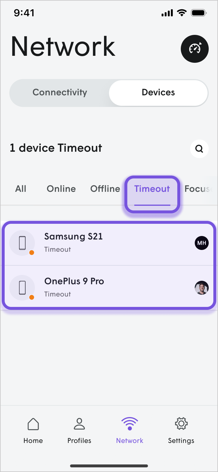 Changing and deleting a Timeout