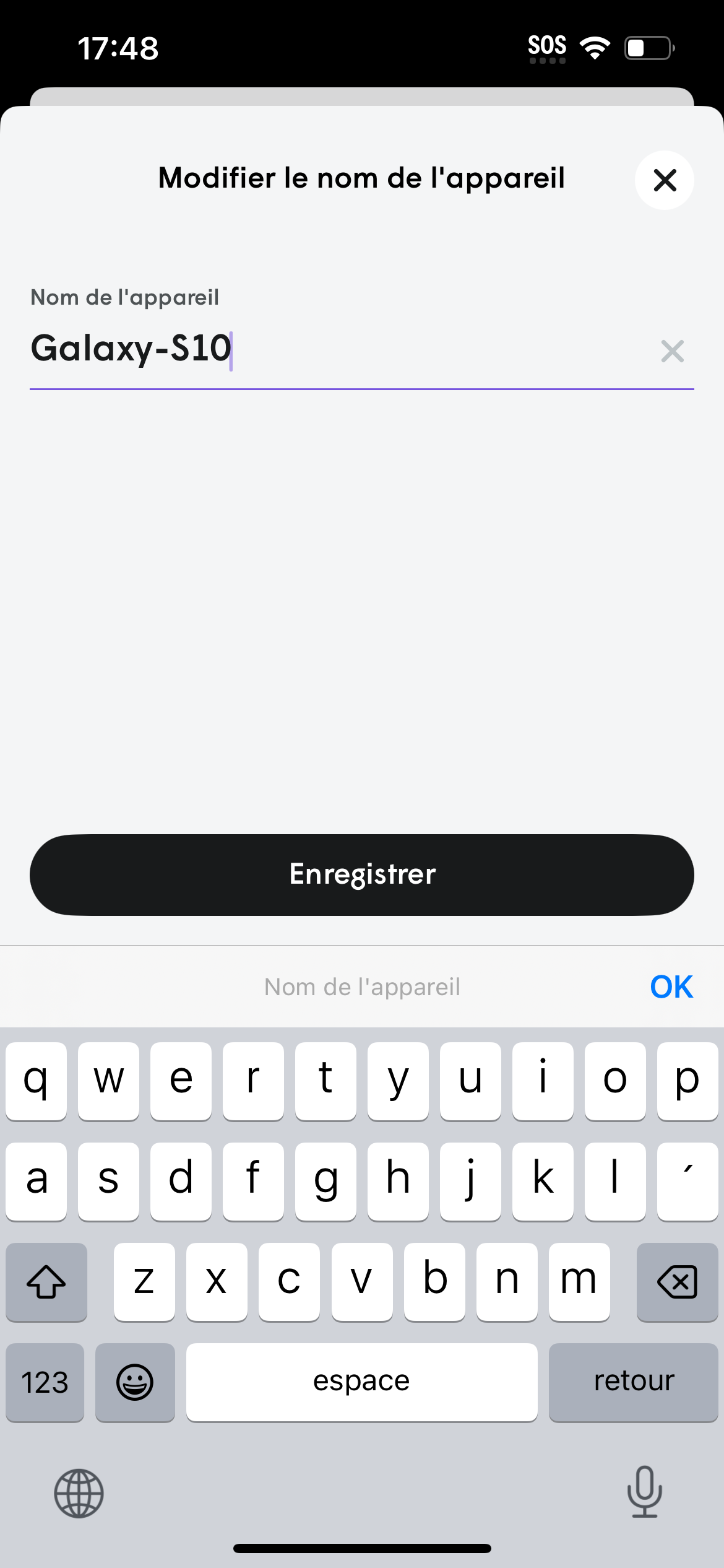 Comment renommer mes appareils connectés