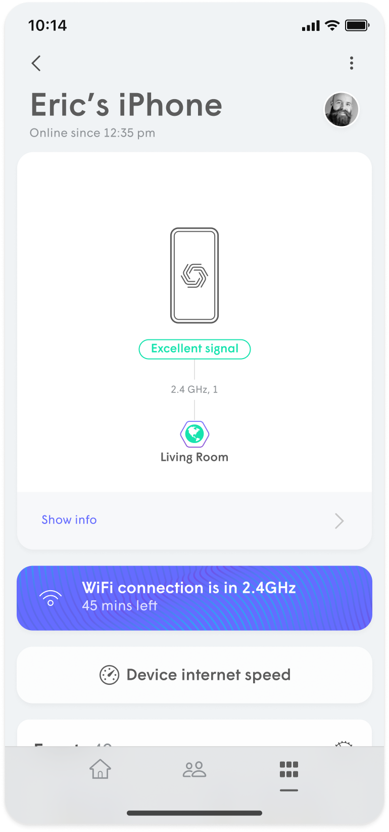 2.4GHzのみのデバイスをPlume Homeに接続